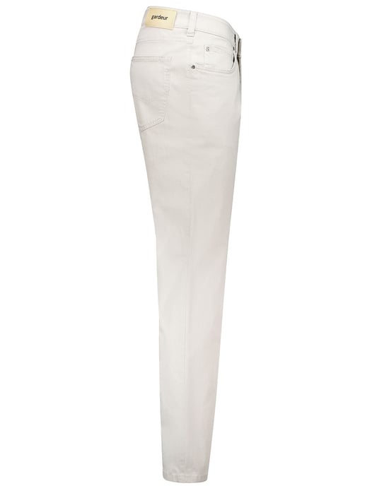 Gardeur broek 5-pocket katoen wit - Image 3