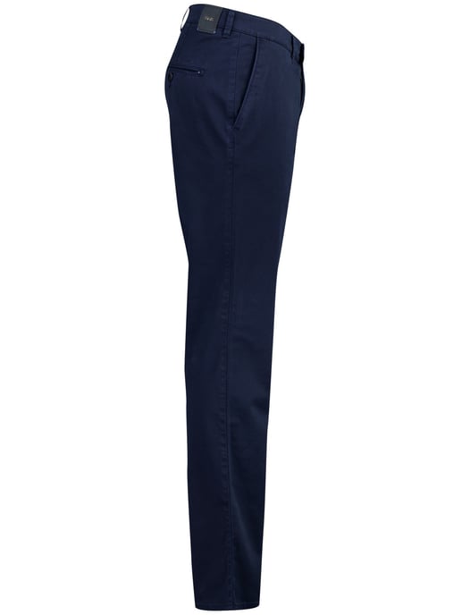 Pantalon flatfront model Brax Fabio donkerblauw - Image 2