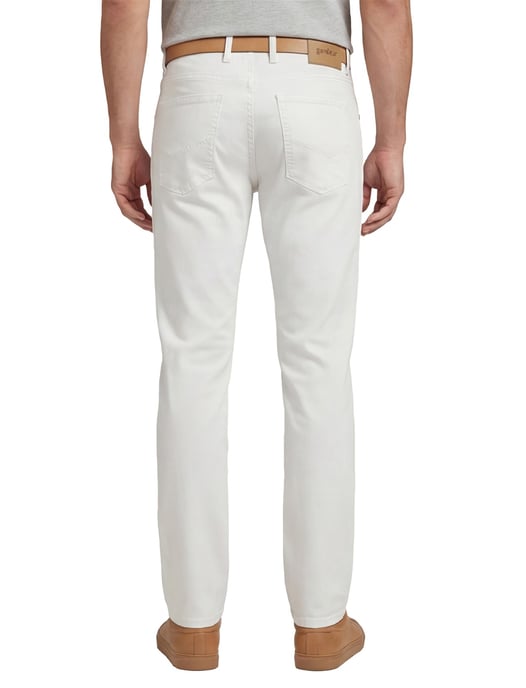 Gardeur off white slim fit 5-pocket slim fit katoen - Image 2