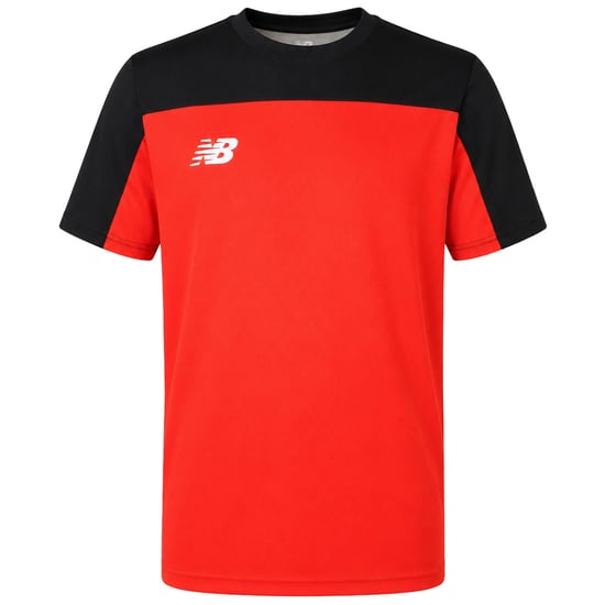 New Balance Logo Kids Red T-Shirt - Image 1