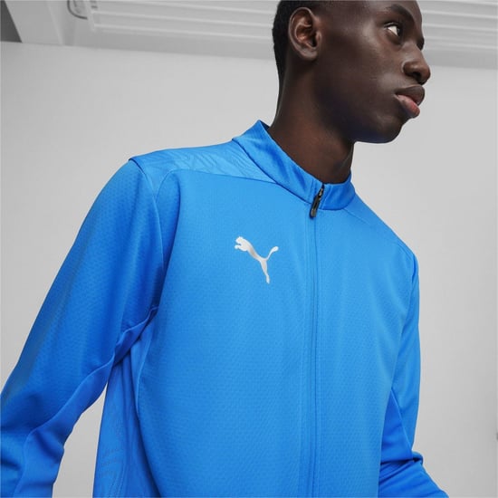 Puma TeamGoal-jas voor heren (Blauw/zilver) - Image 5