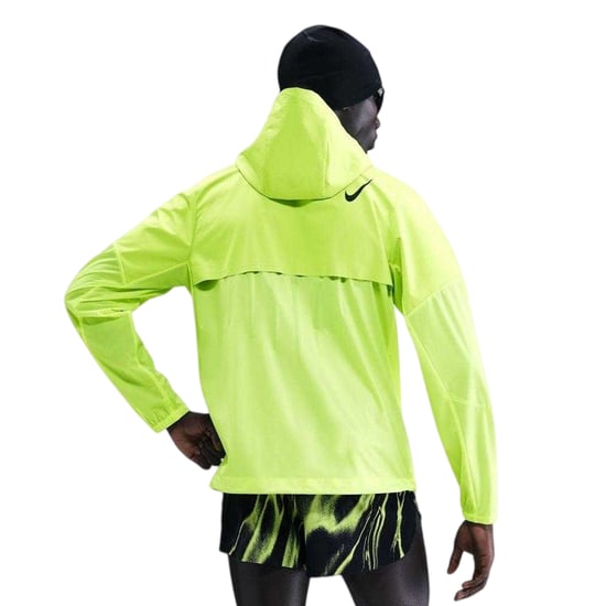 Nike Heren Storm-FIT Hooded Hardloopjack (Volt/Zwart) - Image 2
