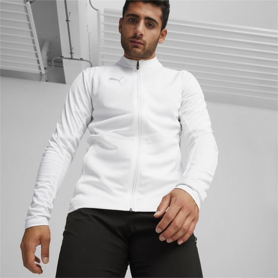 Puma TeamGoal-jas voor heren (Wit/zilver) - Image 3
