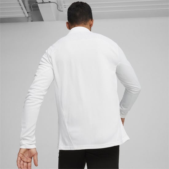 Puma TeamGoal-jas voor heren (Wit/zilver) - Image 4