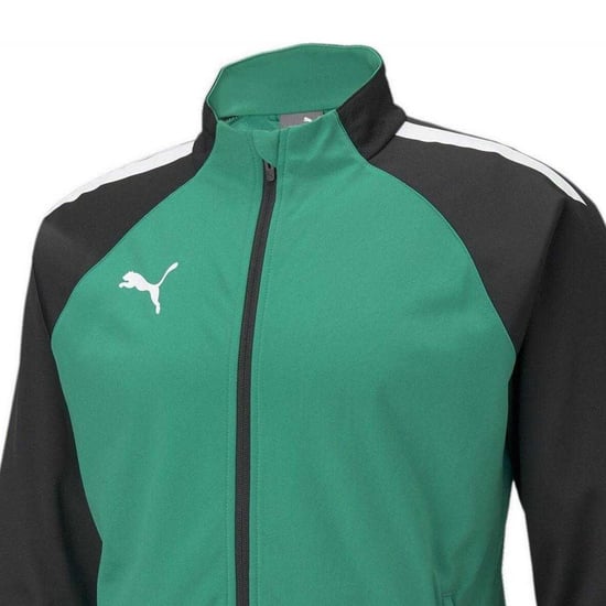 Puma Heren TeamLIGA Trainingsjack (Groen/Zwart) - Image 3