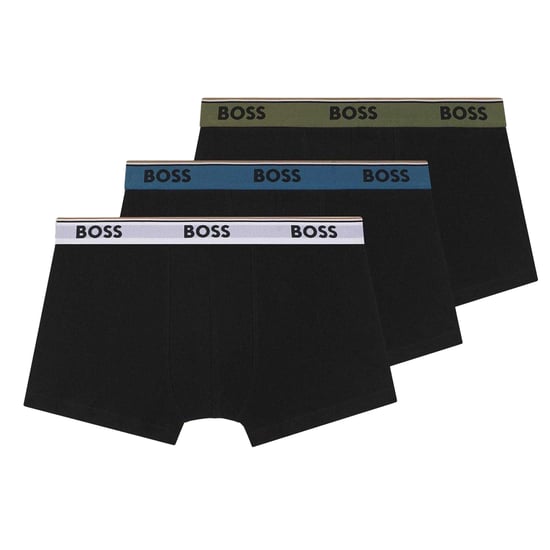 Boss Heren Power Boxershorts (Set van 3) (Zwart) - Image 2