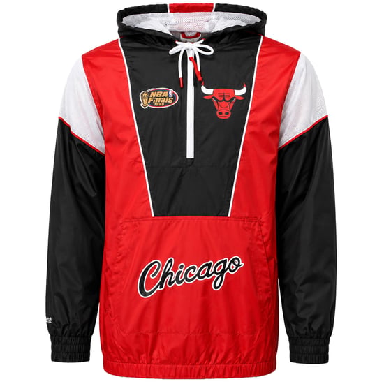 Mitchell & Ness NBA Chicago Bulls Highlight Reel Mens Red Jacket - Image 1