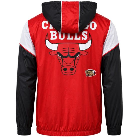 Mitchell & Ness NBA Chicago Bulls Highlight Reel Mens Red Jacket - Image 2