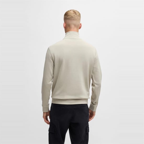 Boss Heren Badstof Sweatshirt (Licht Beige) - Image 3