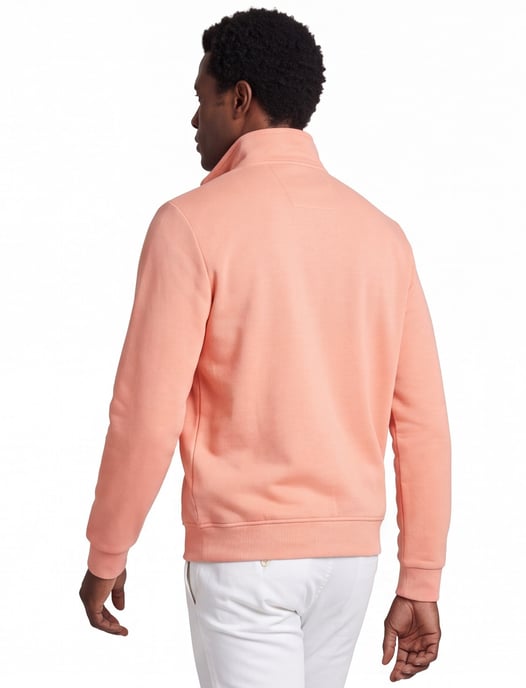 Trui half zip oranje New Zealand normale fit - Image 2