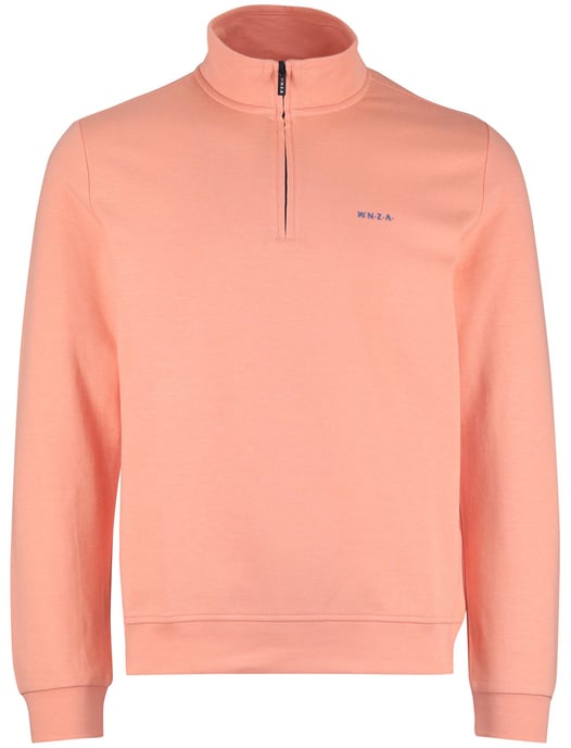 Trui half zip oranje New Zealand normale fit - Image 3
