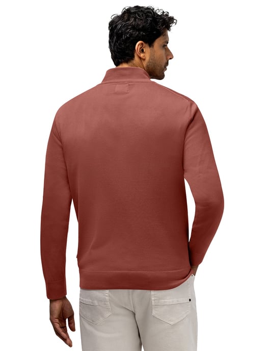 Half zip trui State of Art roze - Image 2
