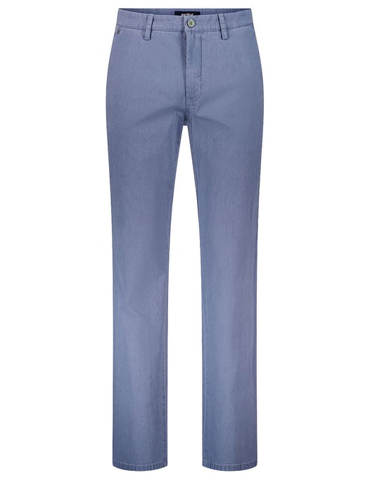 Blauwe pantalon Gardeur Modern Fit Benito katoen - Image 1