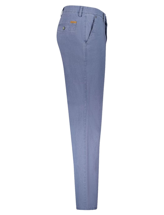 Blauwe pantalon Gardeur Modern Fit Benito katoen - Image 3
