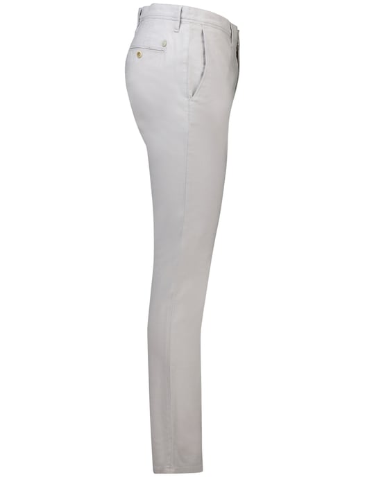 Alberto Pantalon grijs katoen slim fit - Image 3