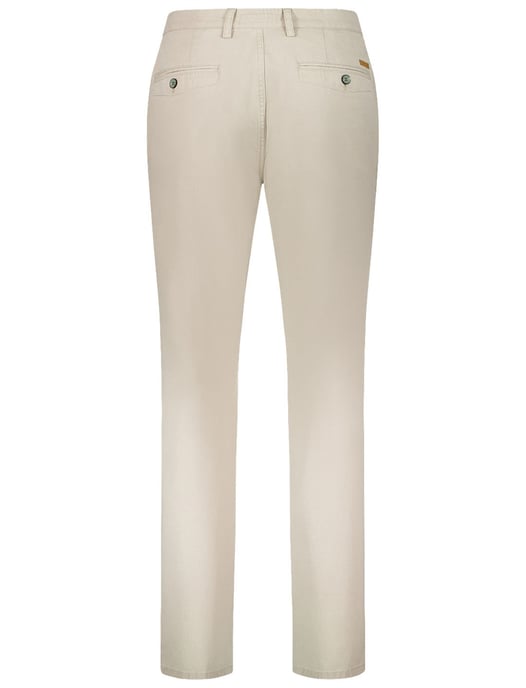 Pantalon flatfront model Gardeur Benito beige normale fit - Image 2