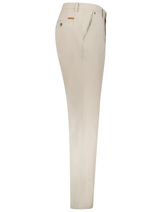 Pantalon flatfront model Gardeur Benito beige normale fit - Image 3