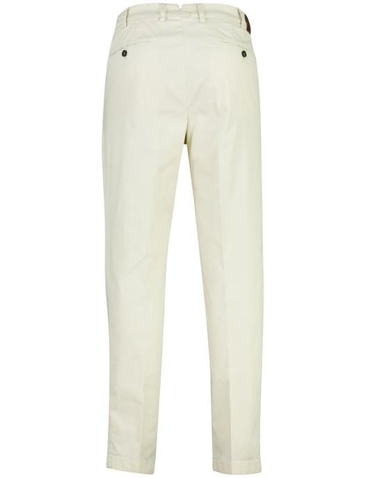 Pantalon Gardeur Tybalt creme flatfront model normale fit - Image 2
