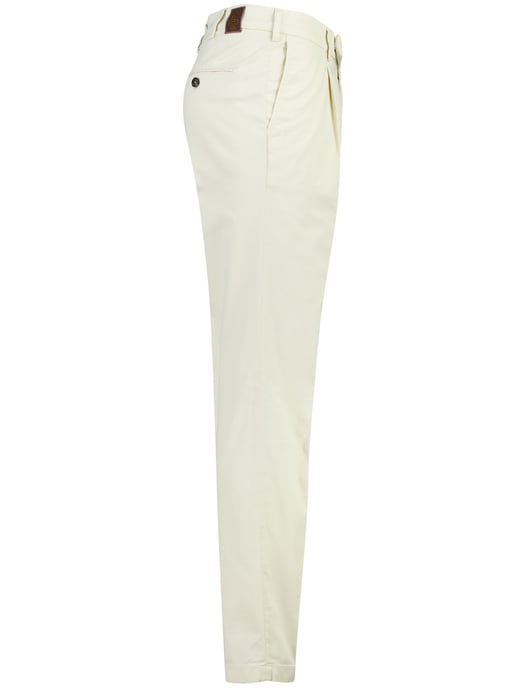 Pantalon Gardeur Tybalt creme flatfront model normale fit - Image 3
