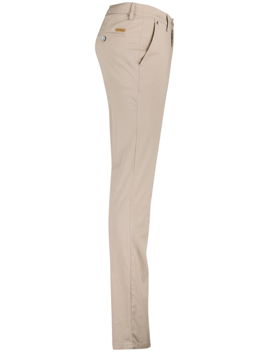 Gardeur Pantalon Tonic beige katoen chino - Image 3