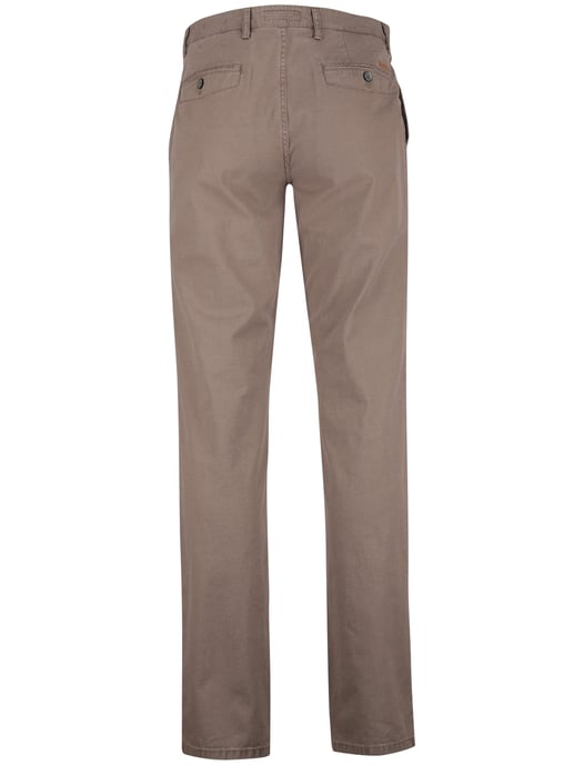 Pantalon Gardeur bruin flatfront model normale fit - Image 2