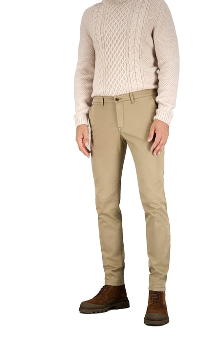 Gardeur pantalon Seven camel ton katoen - Image 1