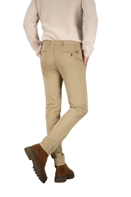 Gardeur pantalon Seven camel ton katoen - Image 2
