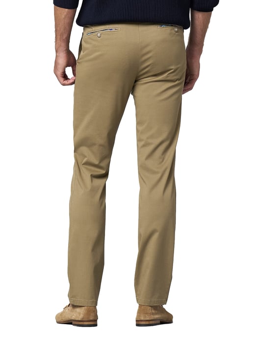 katoenen broek Meyer Bonn camel - Image 2