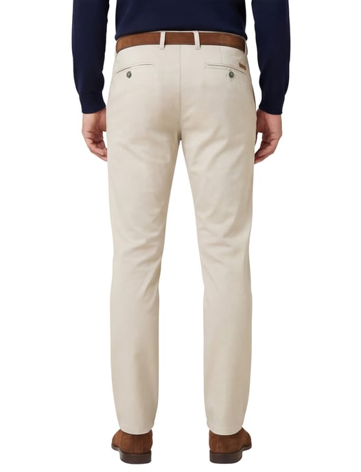 Gardeur Bono Pantalon Beige katoen effen - Image 2