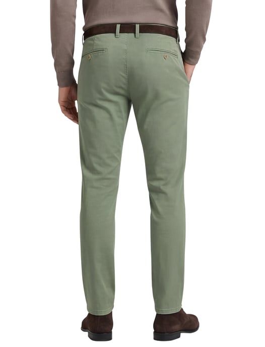 pantalon Alberto Rob chino slim fit groen - Image 2