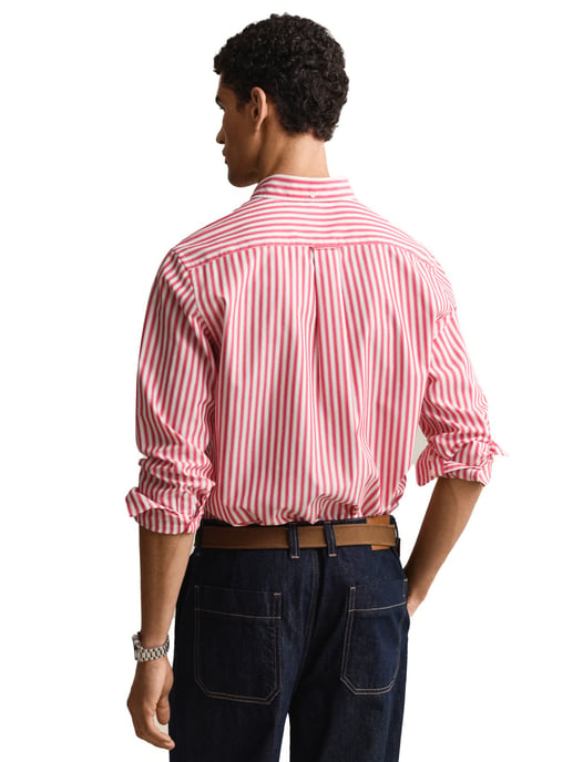 Gant overhemd rood gestreept button down - Image 2