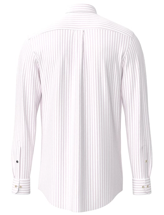 Fynch Hatton overhemd roze gestreept button down boord - Image 2