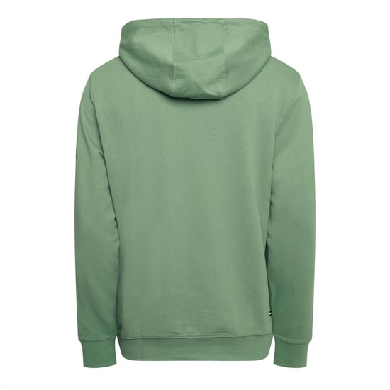 Weekend Offender Heren Yensei Badge Koord Hoodie (Midden Groen) - Image 3