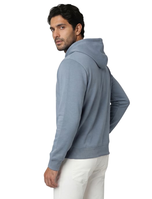 Hoodie Jack & Jones Plus Size blauw opdruk - Image 2