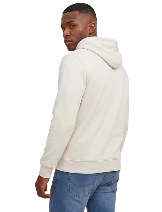 Jack & Jones Plus Size hoodie creme met opdruk - Image 2