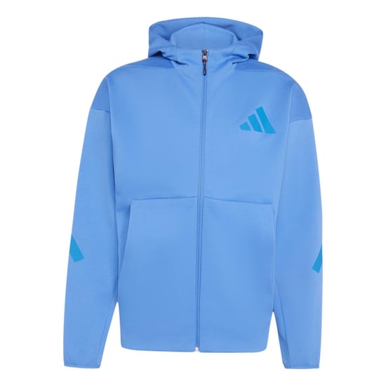 Men's adidas Z.n.e. Full Zip Hoodie in Rayblu - Image 1
