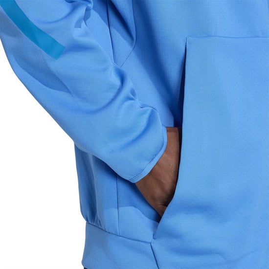 Men's adidas Z.n.e. Full Zip Hoodie in Rayblu - Image 5