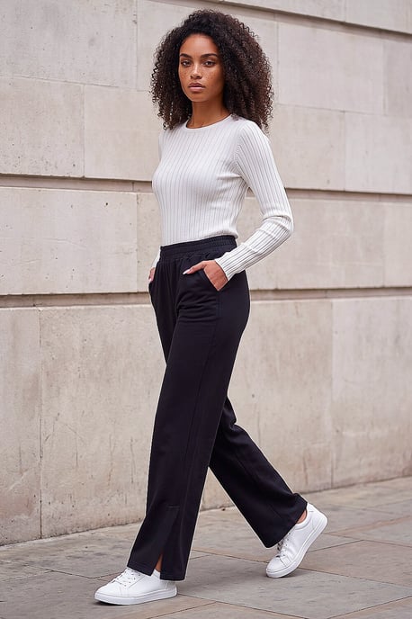 Soft Touch Wide Leg Trouser - Image 2