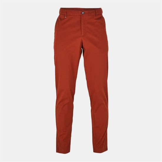 Boss Mens Cotton Slim Chinos (Mid Red) - Image 1