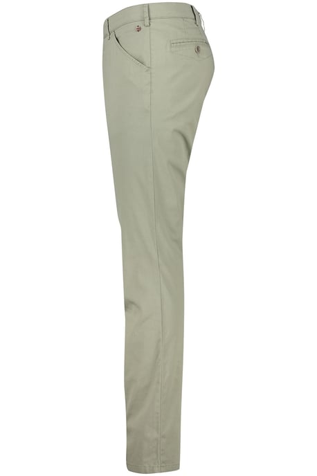 Meyer pantalon Chicago olijfgroen perfect fit katoen - Image 2