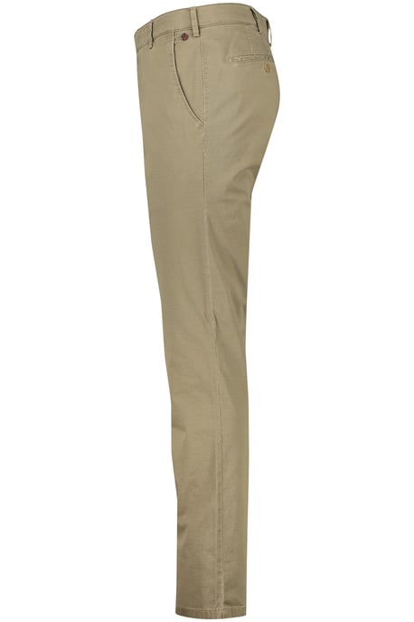 Meyer Pantalon Bonn camel effen katoen - Image 3