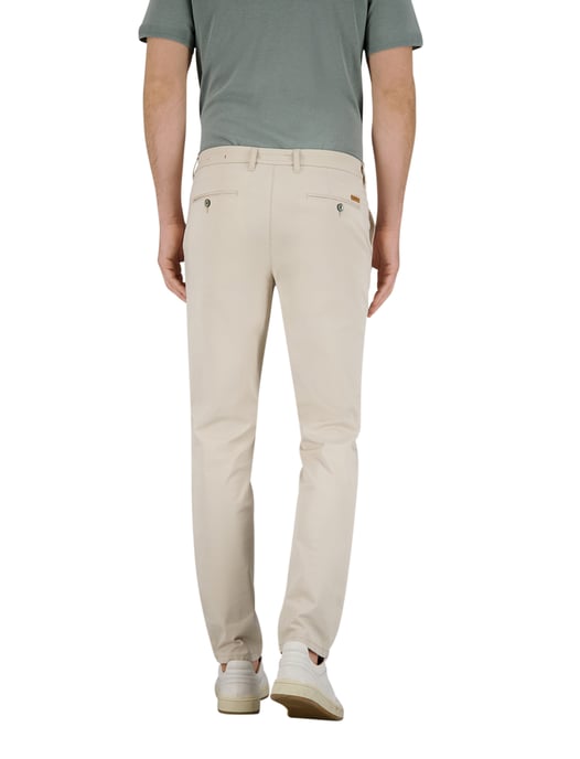 Gardeur Pantalon creme effen katoen - Image 2