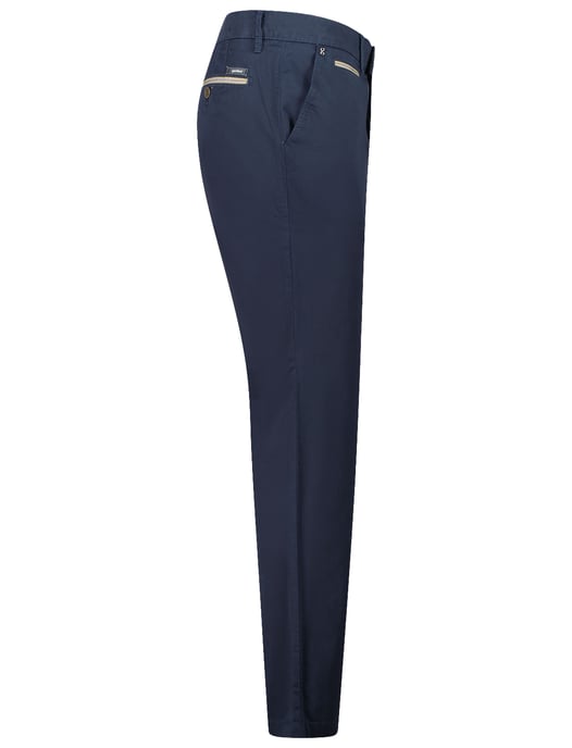katoenen broek Gardeur Benny donkerblauw - Image 3