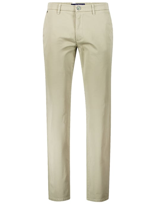 Pantalon flatfront Gardeur khaki normale fit - Image 1