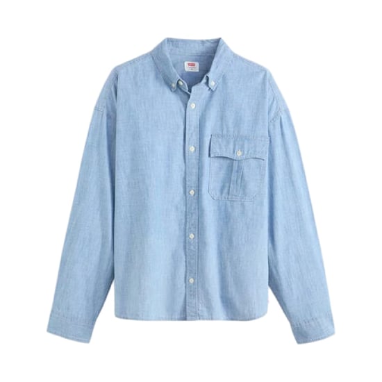 Levis Kort chambray-overhemd voor heren (Chambray) - Image 1
