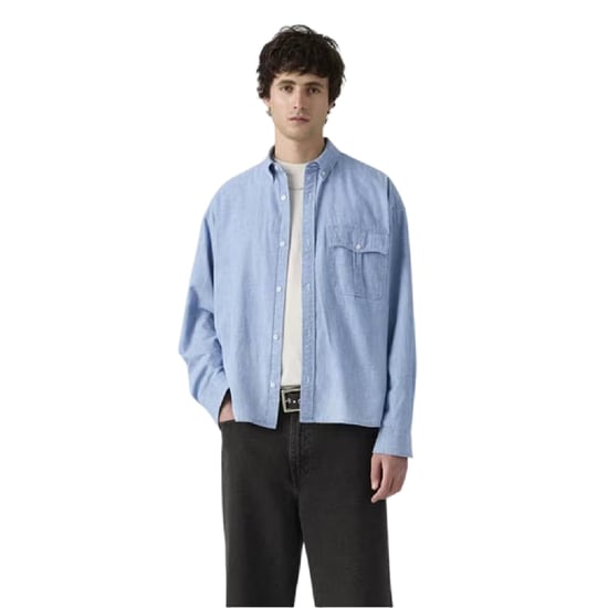 Levis Kort chambray-overhemd voor heren (Chambray) - Image 4