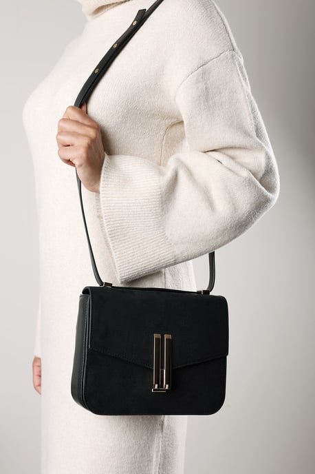 Where's That From Womens Gelora Cross Body Bag With Clasp Detail - Image 2