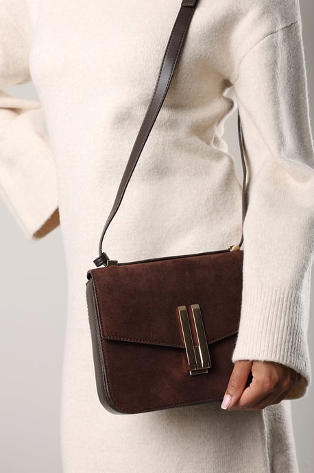 Where's That From Womens Gelora Cross Body Bag With Clasp Detail - Image 2