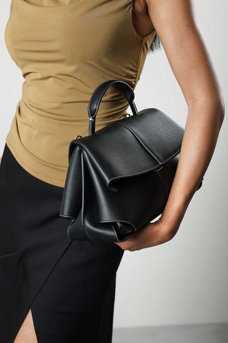 Where's That From Womens Galyx Leather Top Handle Cross Body Bag - Image 2