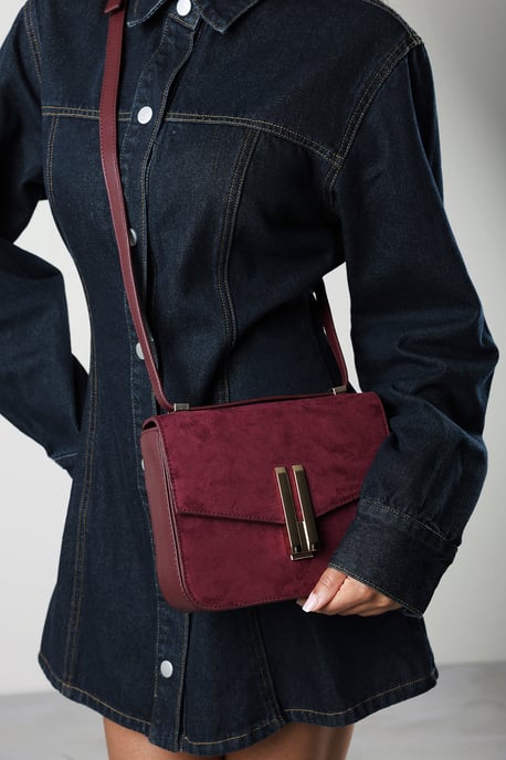Where's That From Womens Gelora Cross Body Bag With Clasp Detail - Image 1
